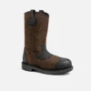 MaxBond Men's 11-inch Waterproof Safety Toe Pull-On Boot