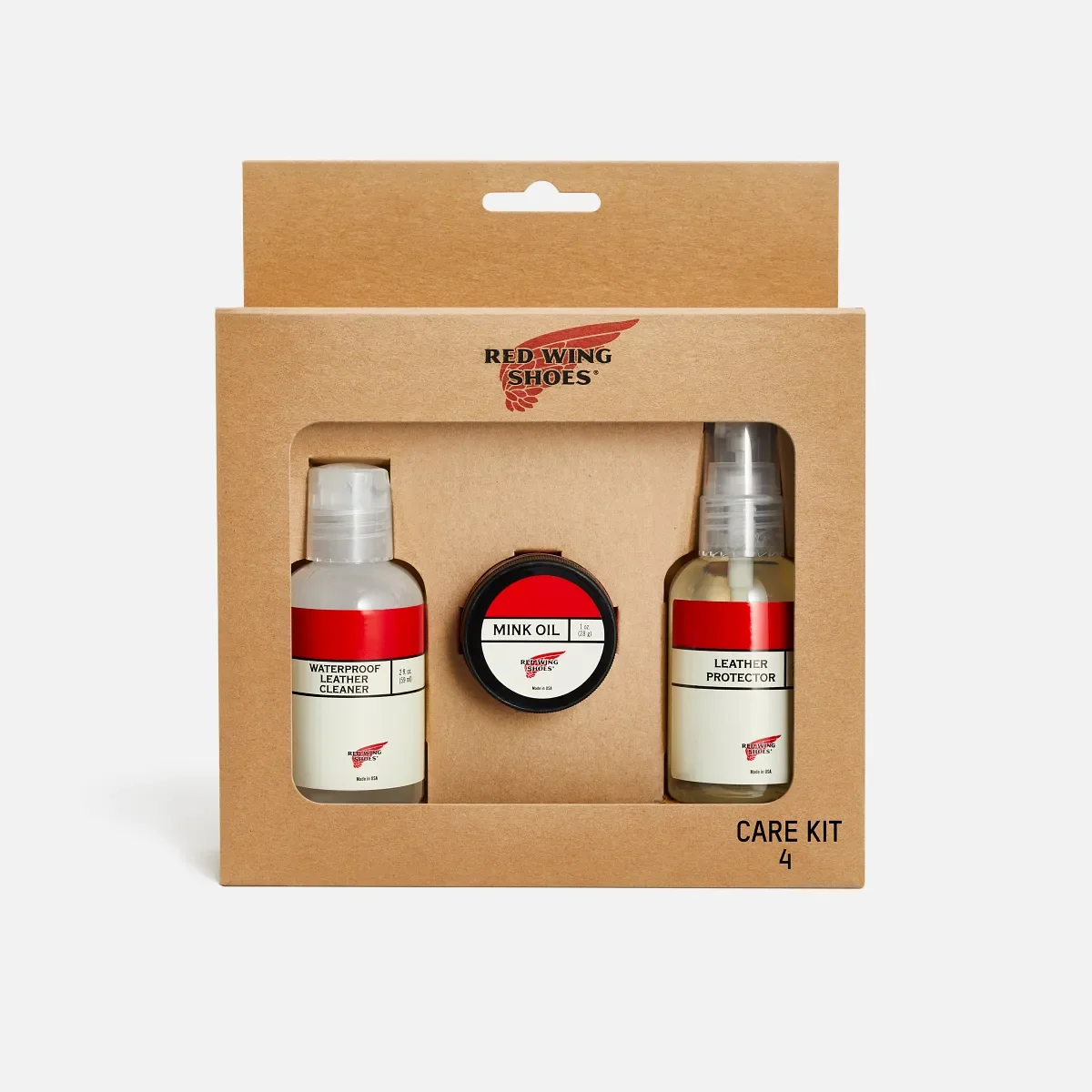 Mini Care Kit #4 Care Kit for Waterproof Full Grain or Nubuck Leathers