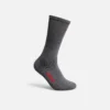 Nilit™ Breeze Cooling Light Weight Crew Unisex Breeze Nylon Crew Sock in Charcoal
