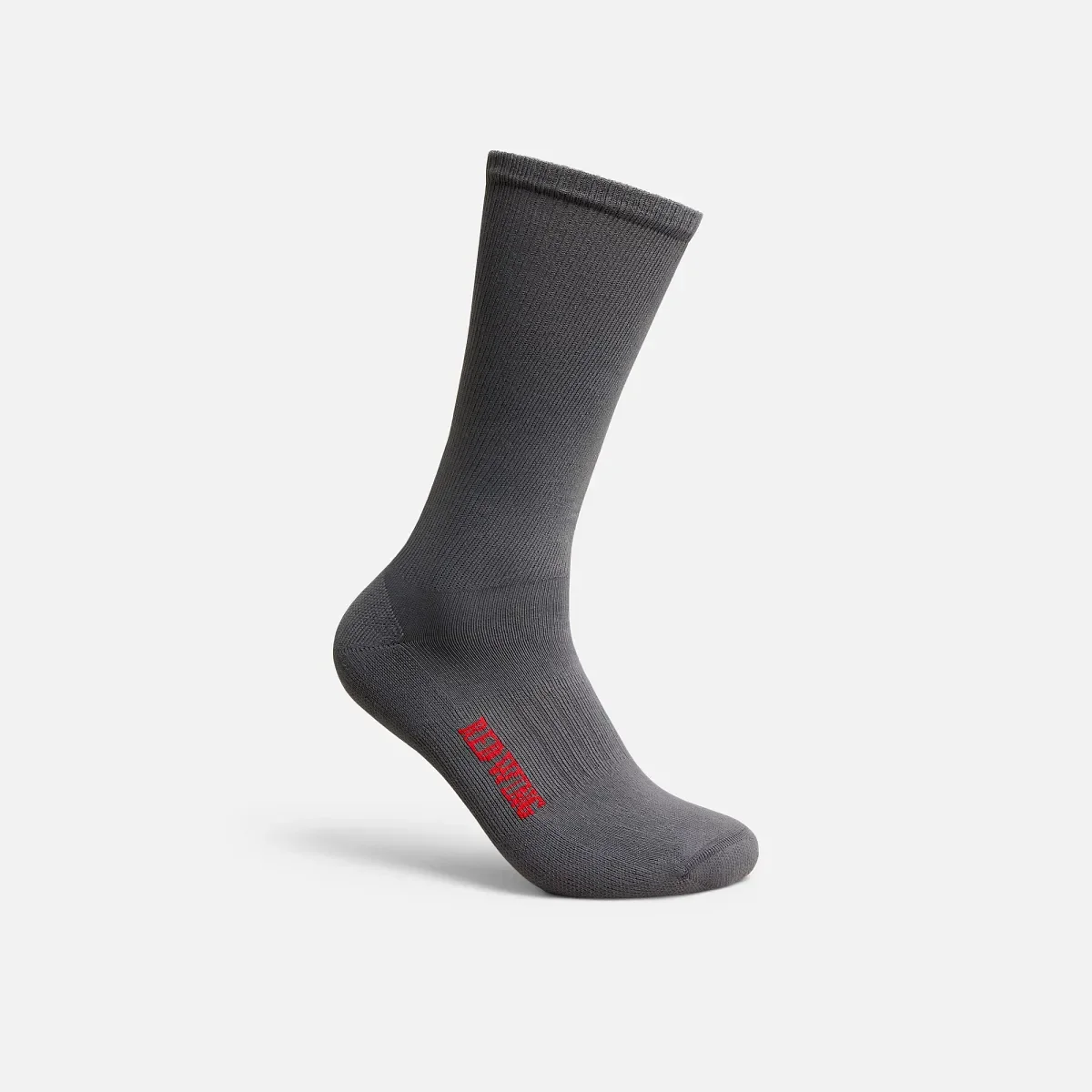 Nilit™ Breeze Cooling Light Weight Crew Unisex Breeze Nylon Crew Sock in Charcoal