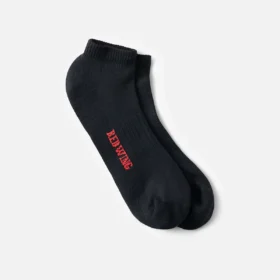 Nilitâ„¢ Breeze Cooling Light Weight Low Cut Unisex Breeze Nylon Low Cut Crew Sock in Black