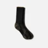 Performance Work Light Weight Crew Unisex CoolMax® Blend Crew Sock in Black