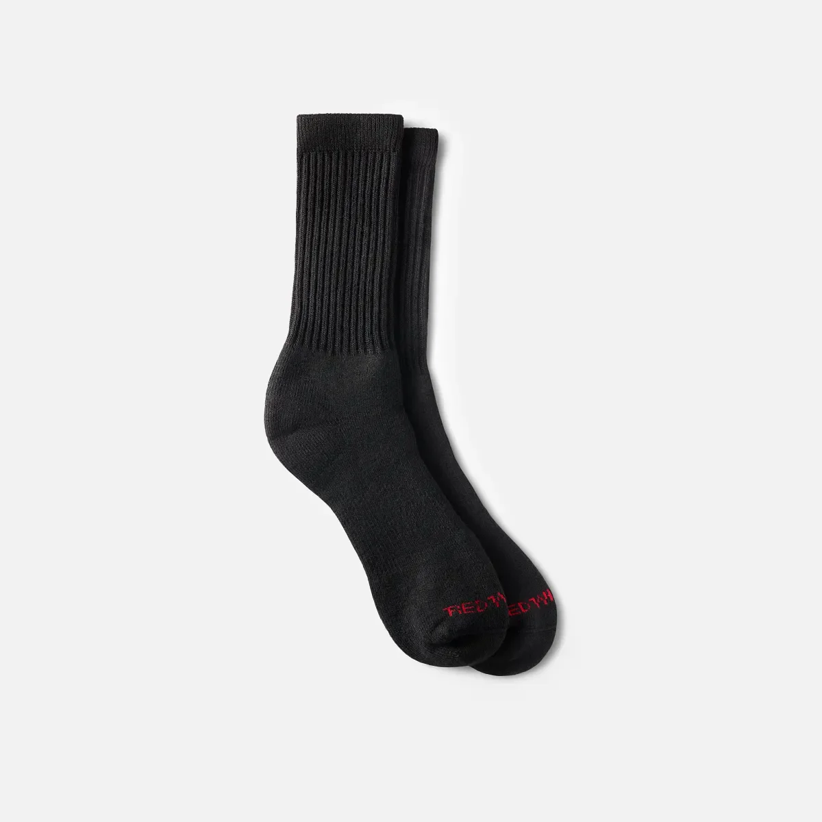 Performance Work Medium Weight Crew Unisex Acrylic Blend Crew Sock in Black