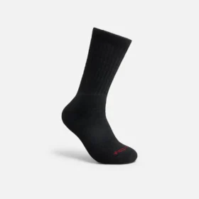 Performance Work Medium Weight Crew Unisex Acrylic Blend Crew Sock in Black