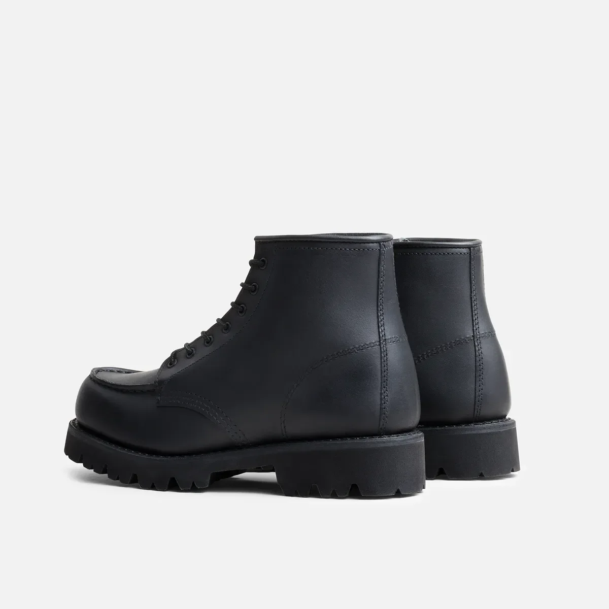 Porter Moc Women's Porter Moc in Black Boundary Leather