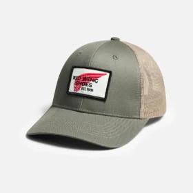 Pro Trucker Cap Unisex Ball Cap in Olive/Khaki