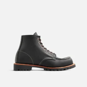 Roughneck Men's Roughneck in Black Oil Slick Leather