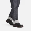 Roughneck Men's Roughneck in Black Oil Slick Leather