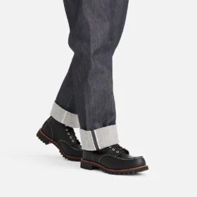 Roughneck Men’s Roughneck in Black Oil Slick Leather