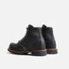 Roughneck Men's Roughneck in Black Oil Slick Leather