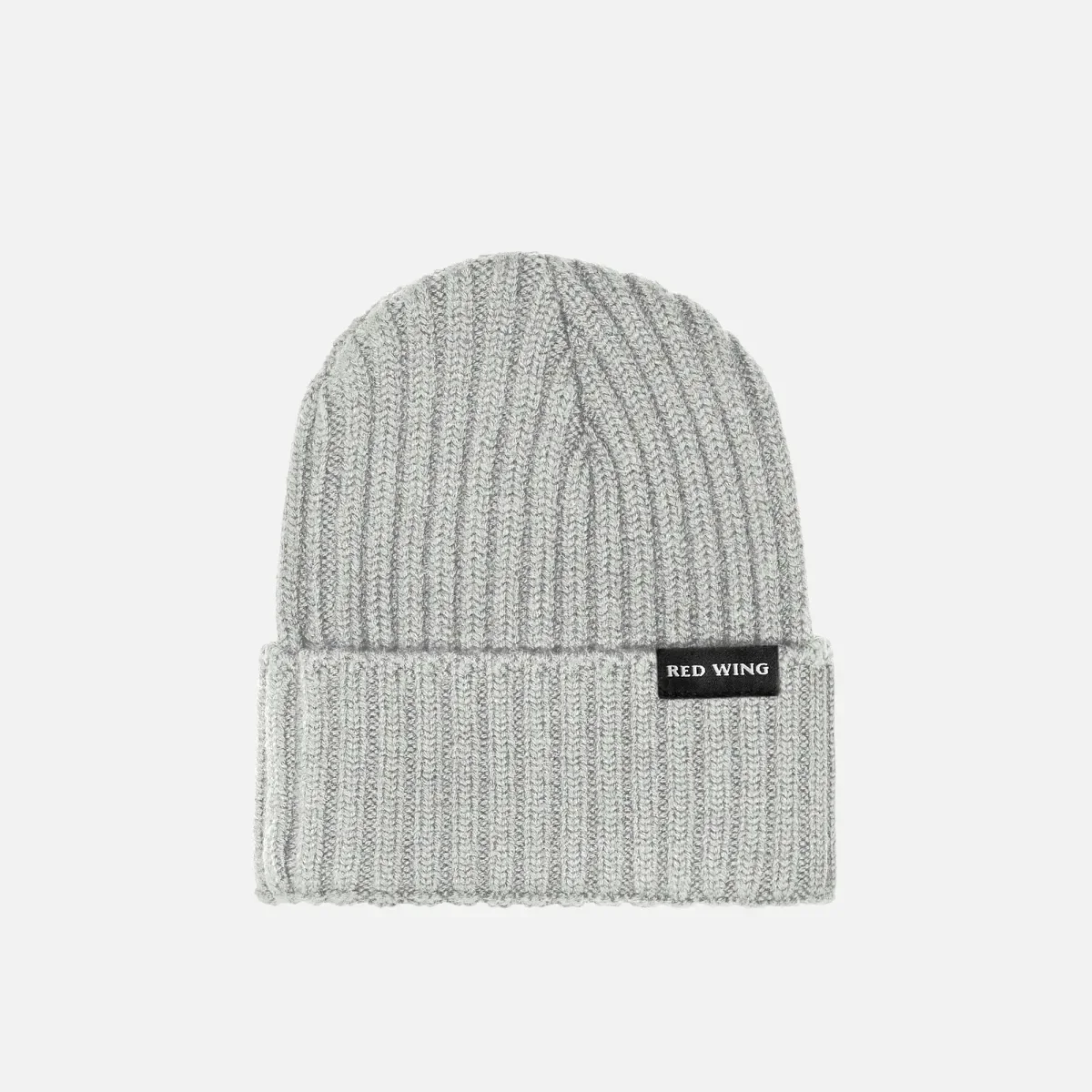 Shaniko Wool Rib Hat Unisex Wool Hat in Heather Gray