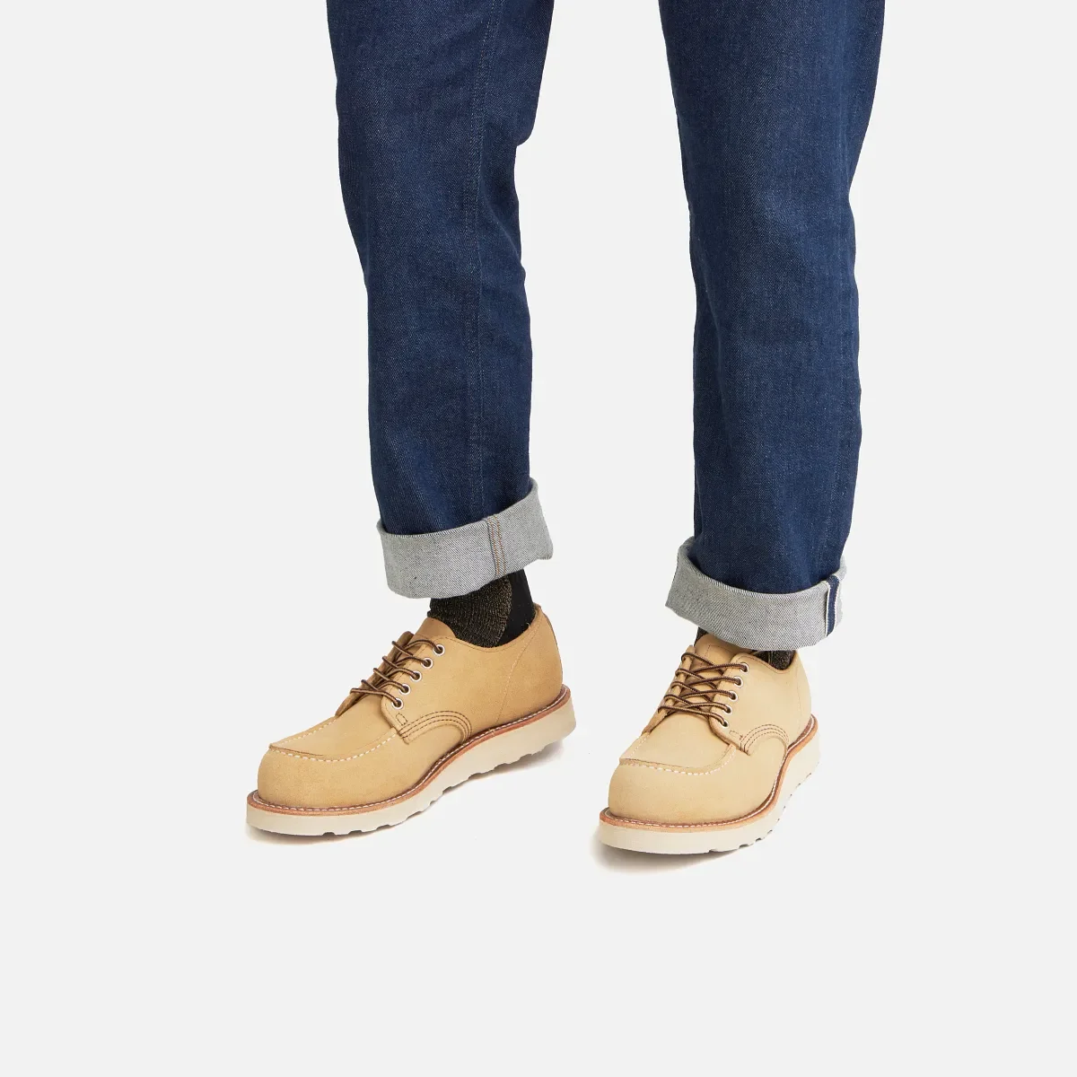 Shop Moc Oxford Men's Oxford in Hawthorne Abilene Leather
