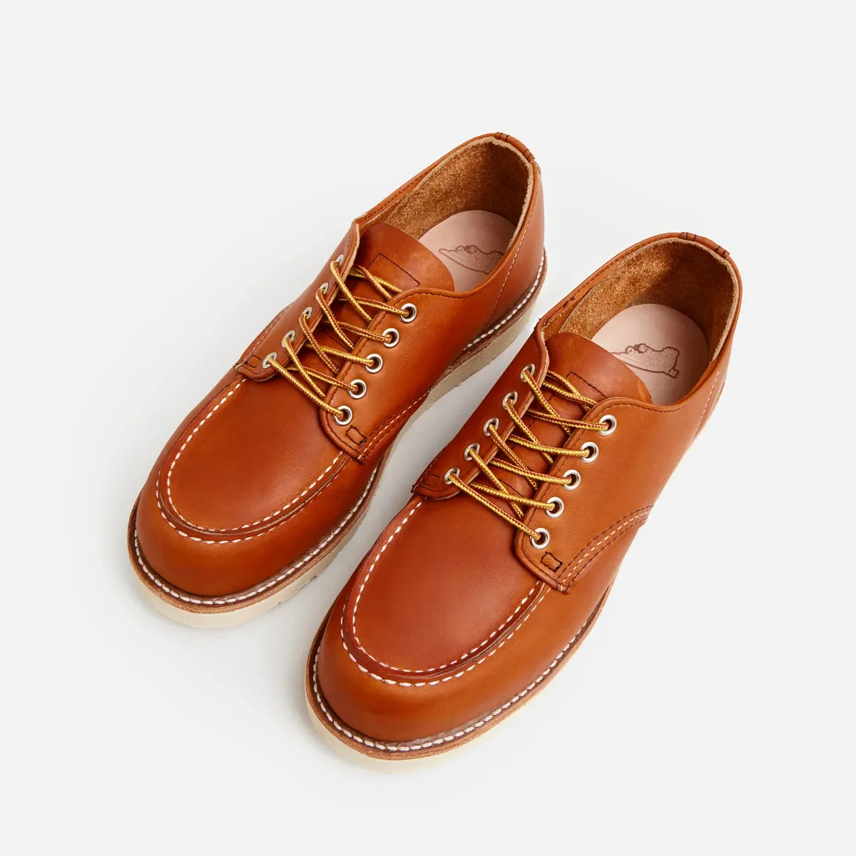 Shop Moc Oxford Men's Oxford in Oro Legacy Leather
