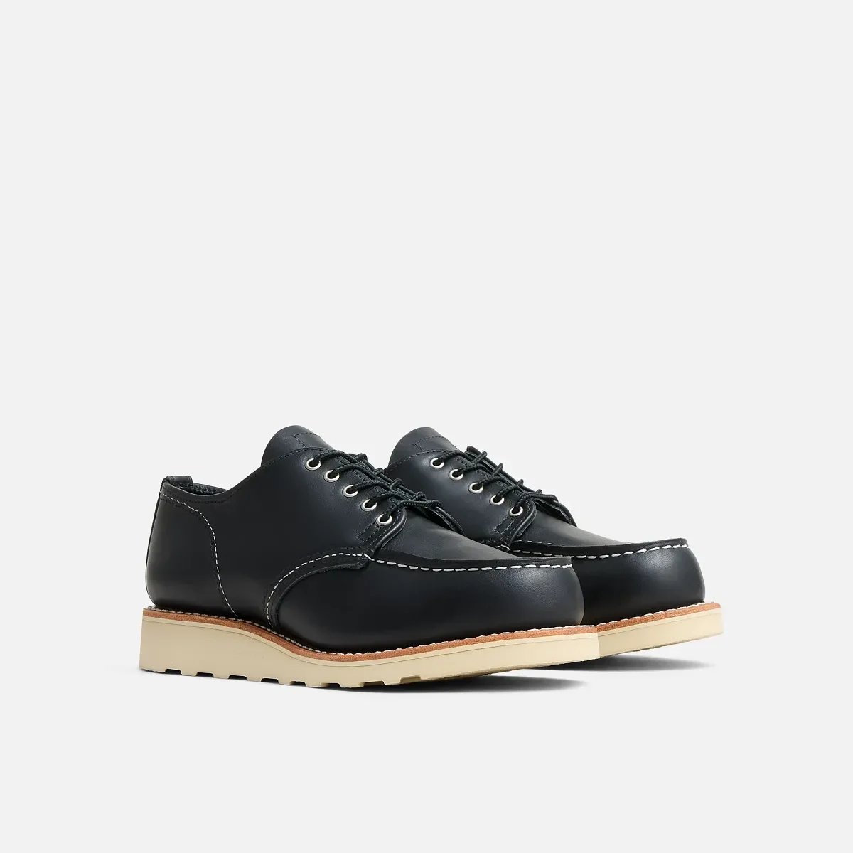 Shop Moc Oxford Women's Shop Moc Oxford in Black Boundary Leather