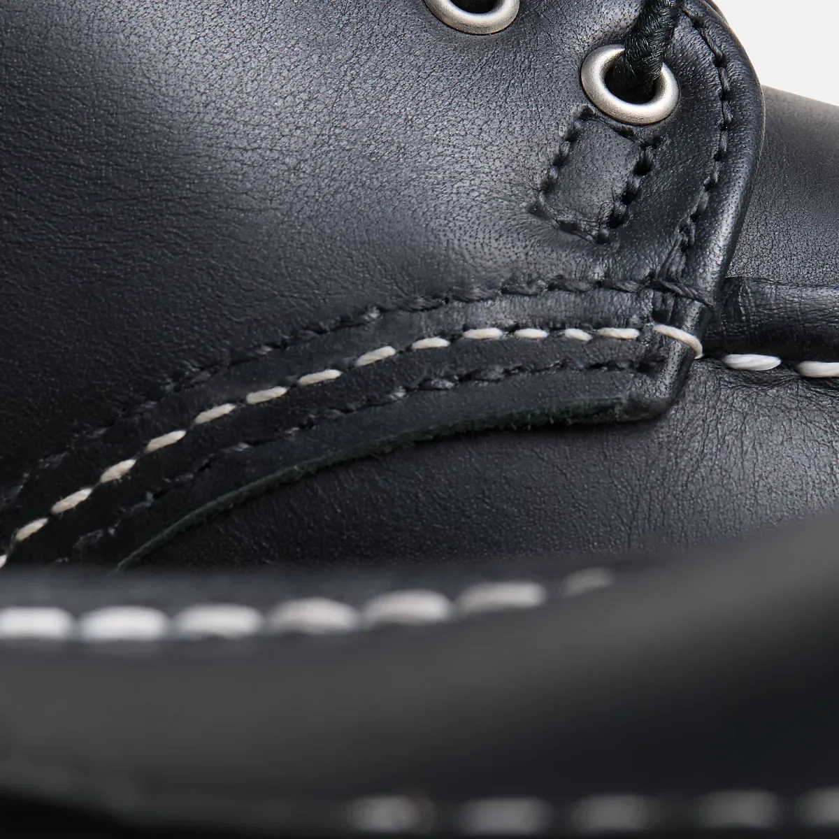 Shop Moc Oxford Women's Shop Moc Oxford in Black Boundary Leather