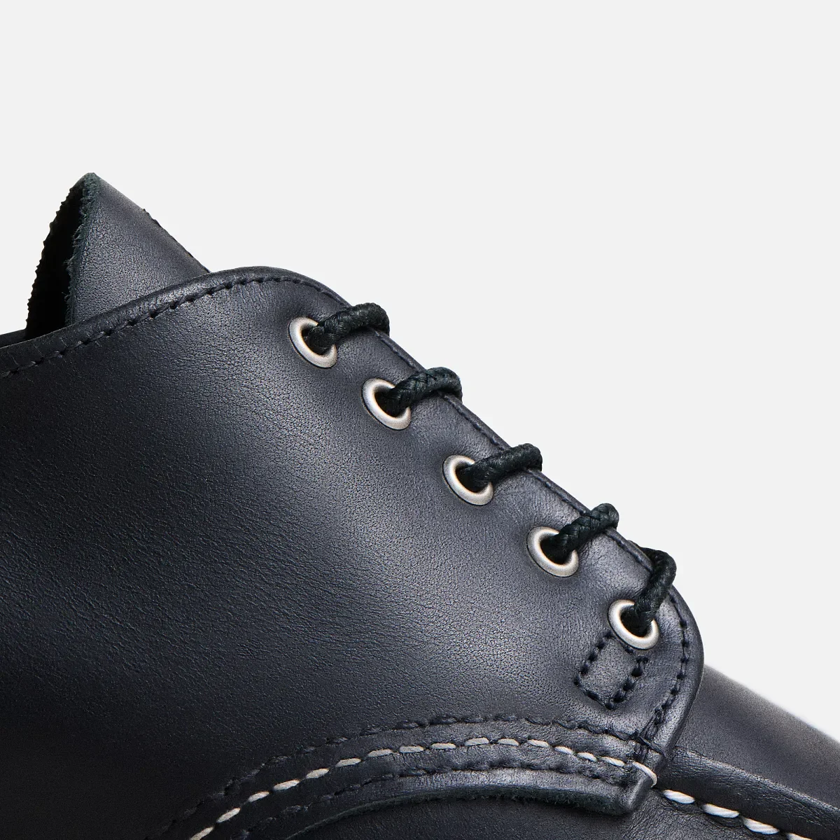 Shop Moc Oxford Women's Shop Moc Oxford in Black Boundary Leather