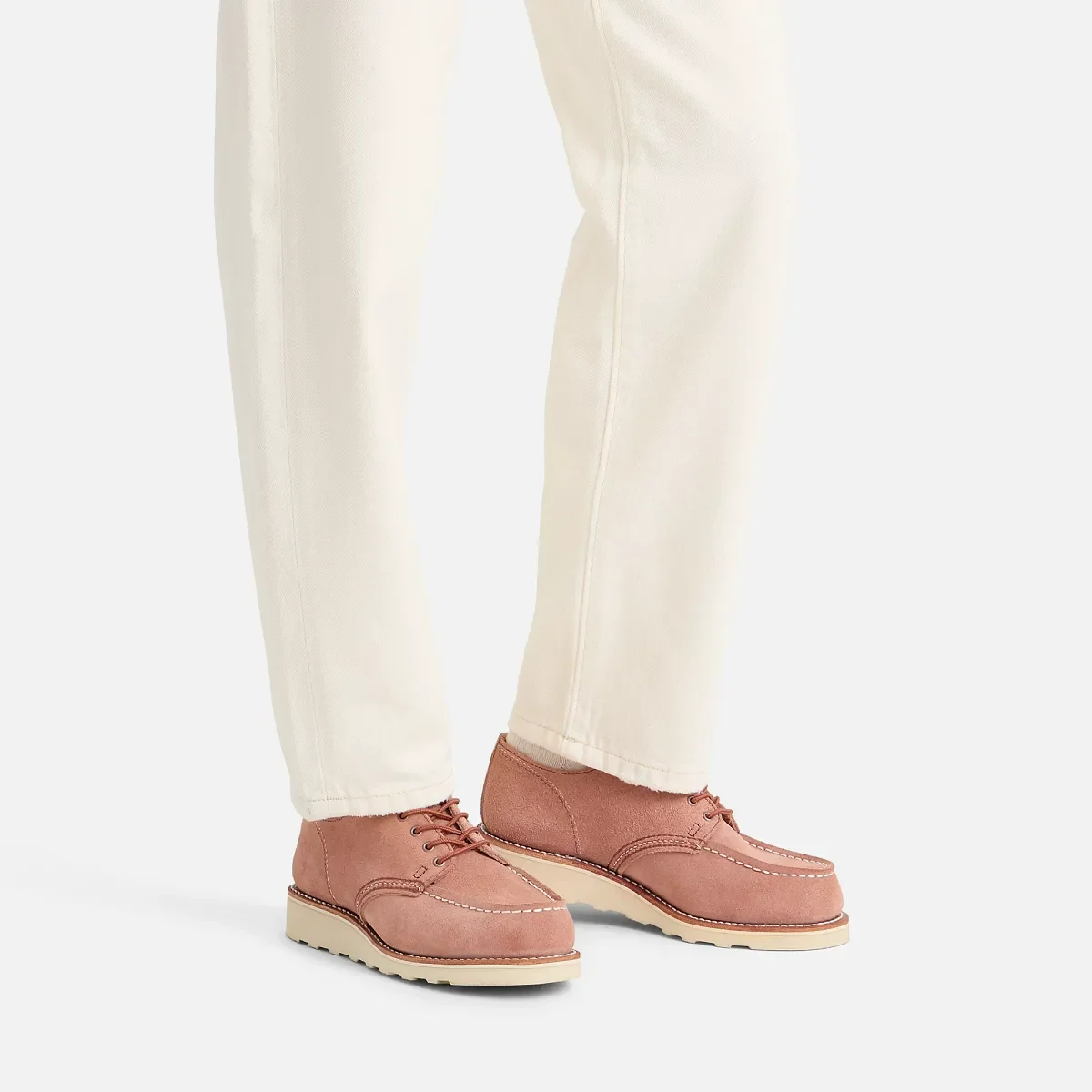 Shop Moc Oxford Women's Shop Moc Oxford in Dusty Rose Abilene Leather