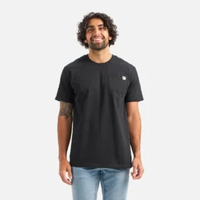 Short Sleeve Pocket T-Shirt Men’s Short Sleeve T-Shirt in Black