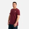 Short Sleeve Pocket T-Shirt Men's Short Sleeve T-Shirt in Burgundy