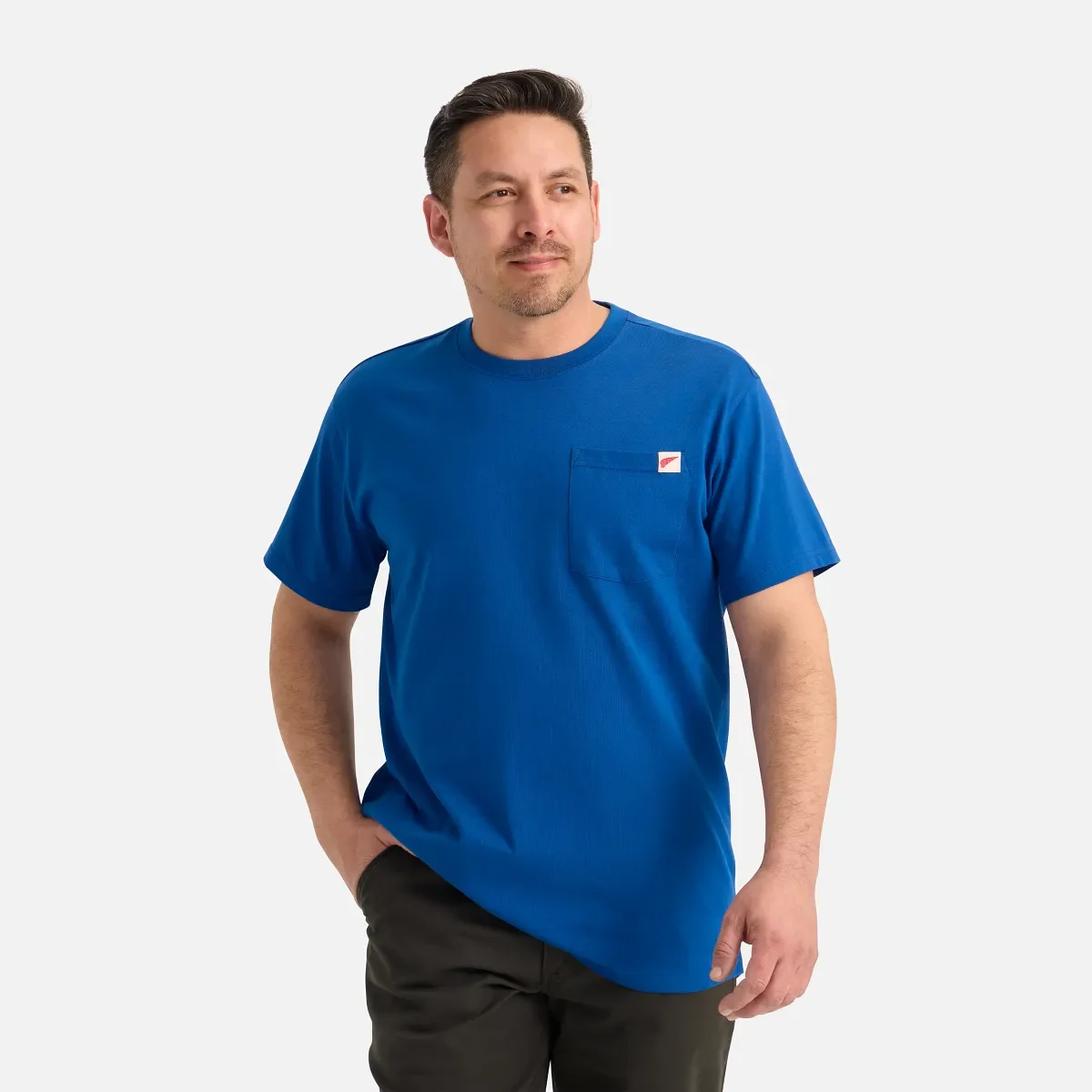 Short Sleeve Pocket T-Shirt Men's Short Sleeve T-Shirt in Deep Blue