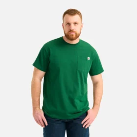 Short Sleeve Pocket T-Shirt Men’s Short Sleeve T-Shirt in Forest Green