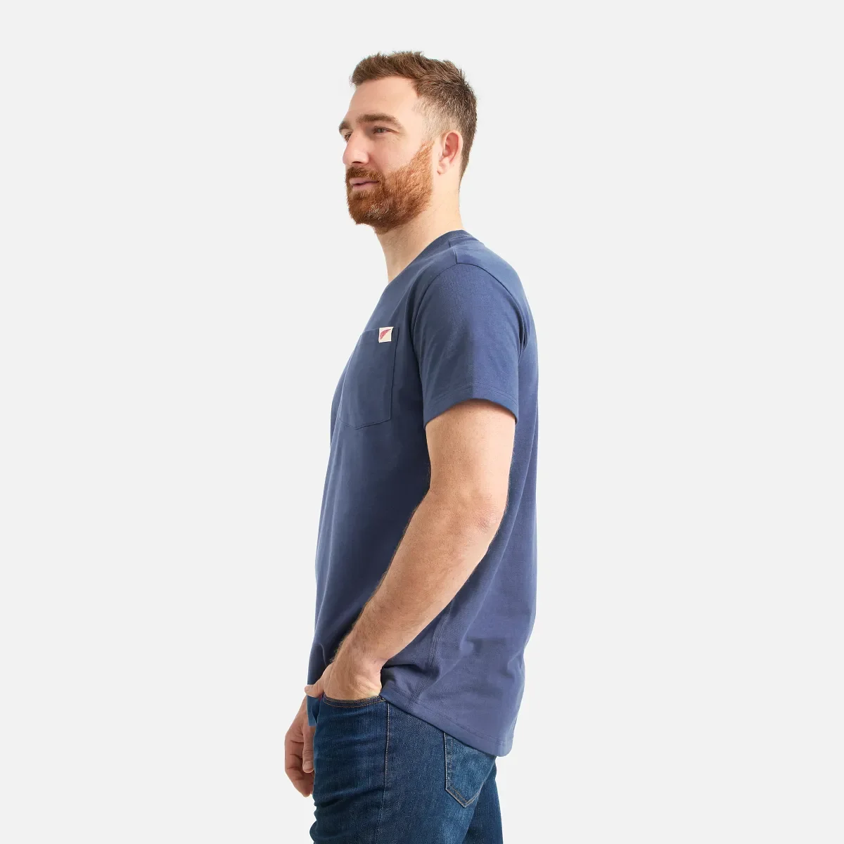 Short Sleeve Pocket T-Shirt Men's Short Sleeve T-Shirt in Navy