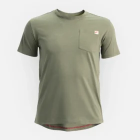 Short Sleeve Pocket T-Shirt Men's Short Sleeve T-Shirt in Olive Green