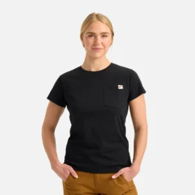 Short Sleeve Pocket T-Shirt Women’s Short Sleeve T-Shirt in Black