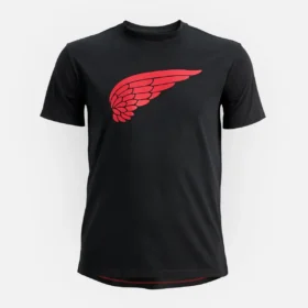 Short Sleeve Wing T-Shirt Men's Short Sleeve T-Shirt in Black
