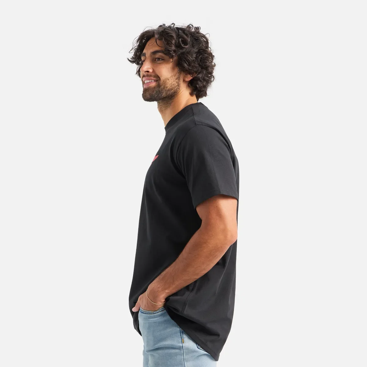 Short Sleeve Wing T-Shirt Men's Short Sleeve T-Shirt in Black