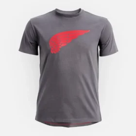 Short Sleeve Wing T-Shirt Men's Short Sleeve T-Shirt in Dark Gray