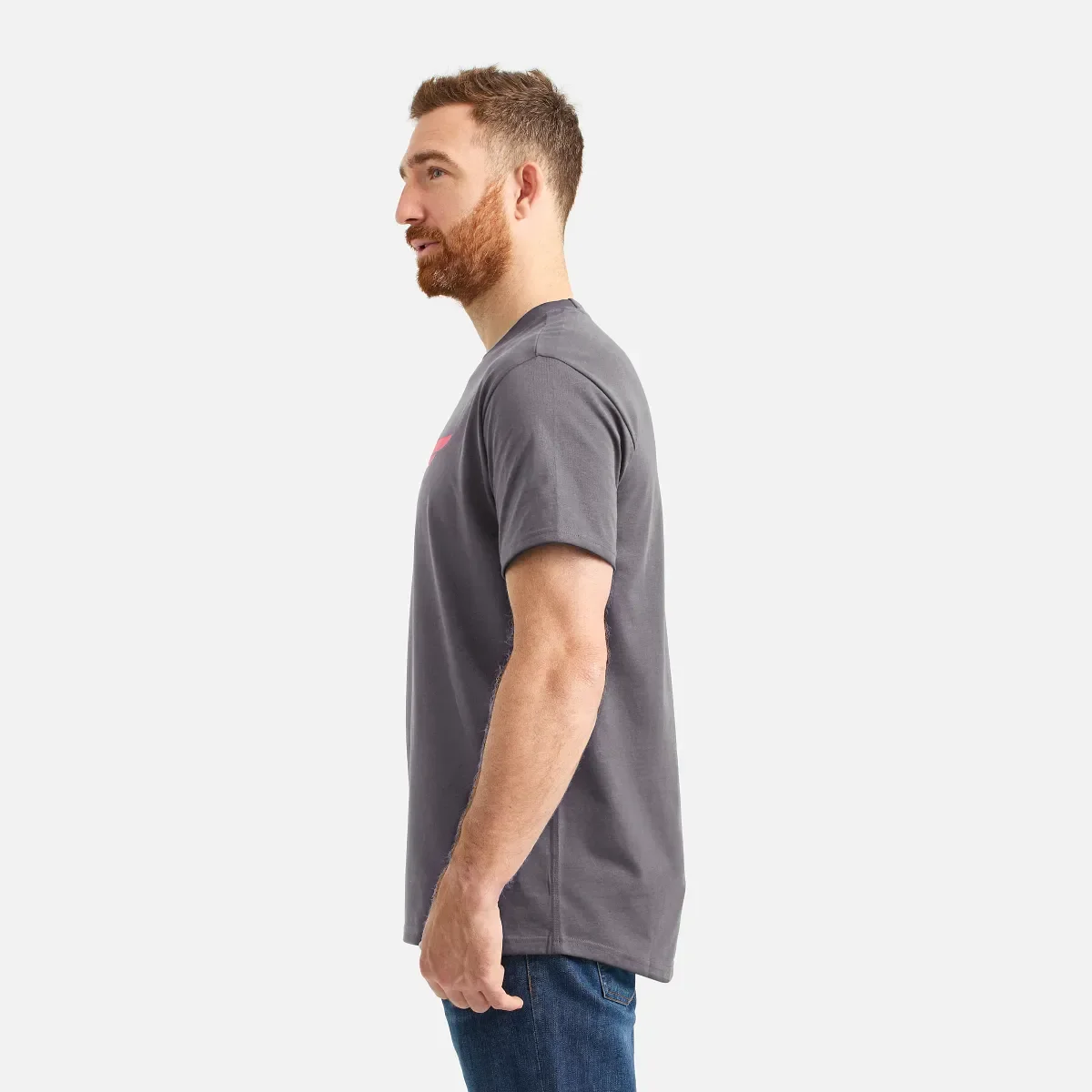 Short Sleeve Wing T-Shirt Men's Short Sleeve T-Shirt in Dark Gray