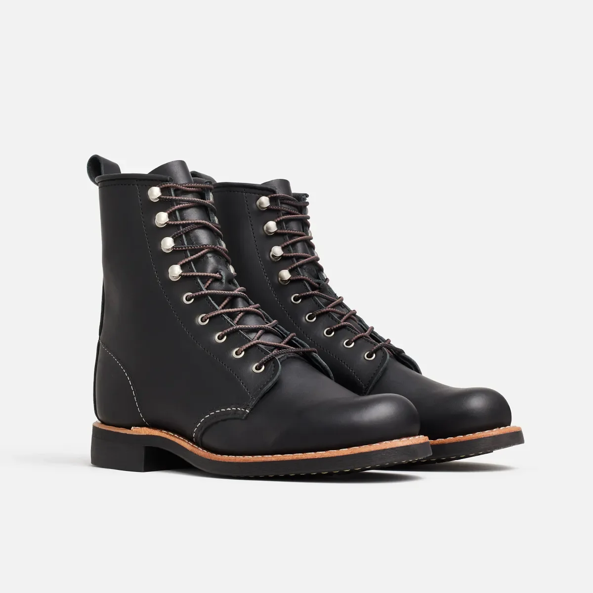 Silversmith Women's Short Boot in Black Boundary Leather