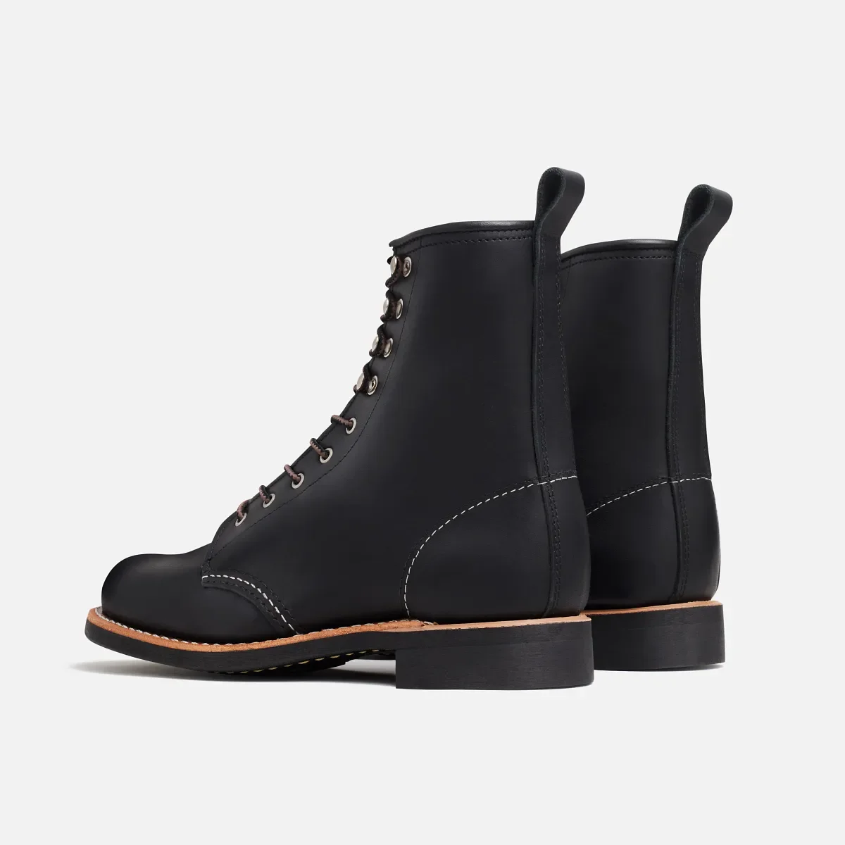 Silversmith Women's Short Boot in Black Boundary Leather