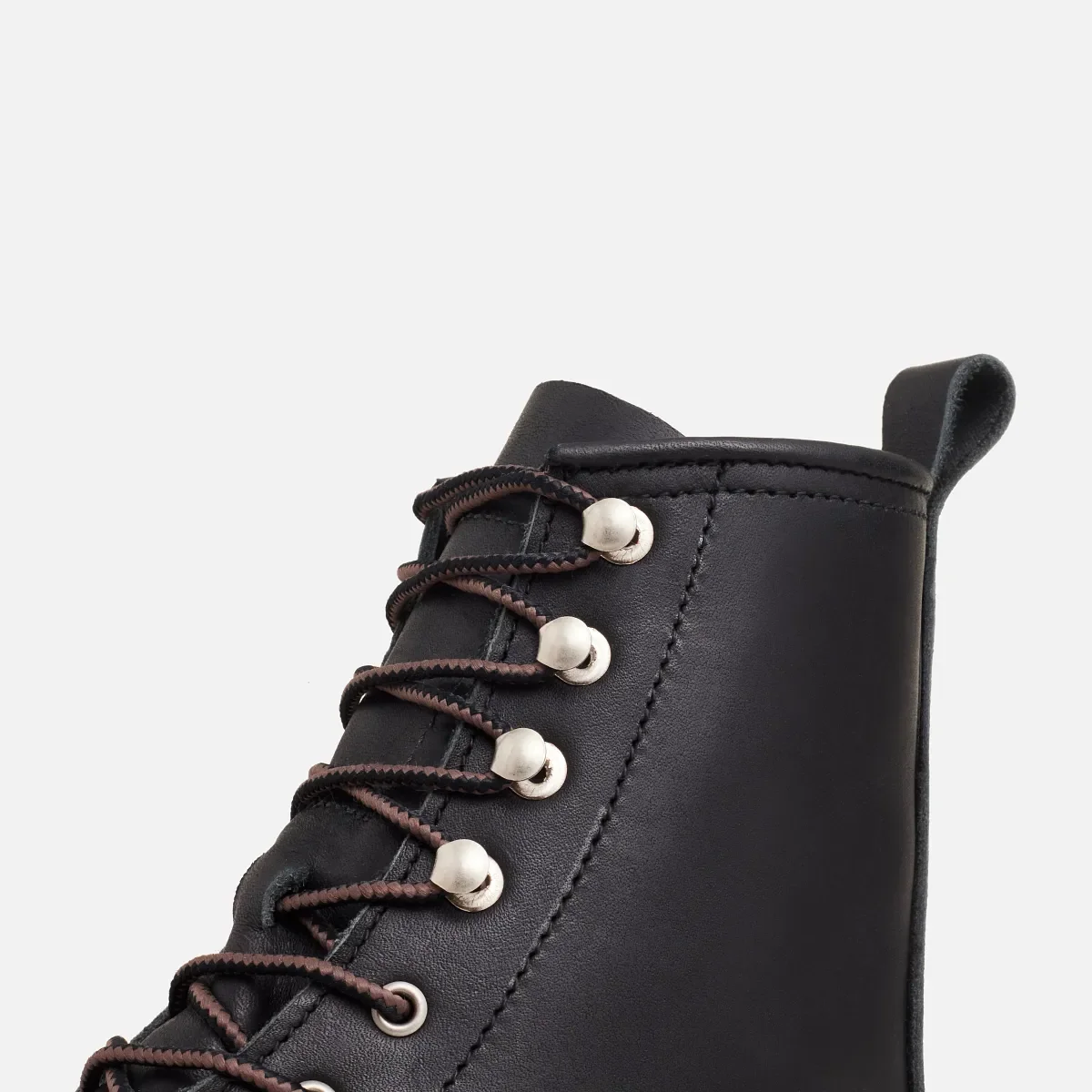 Silversmith Women's Short Boot in Black Boundary Leather