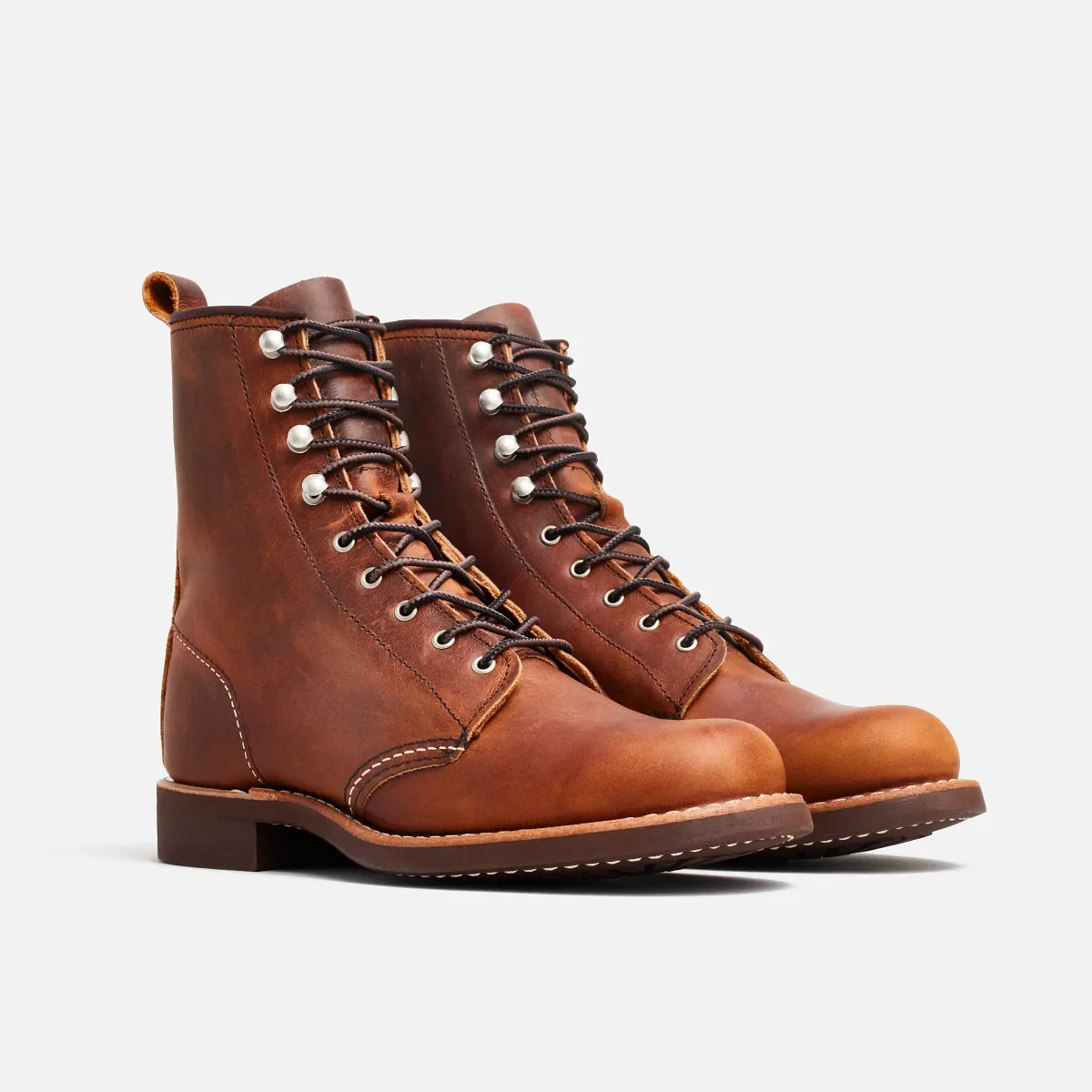 Silversmith Women's Short Boot in Copper Rough & Tough Leather