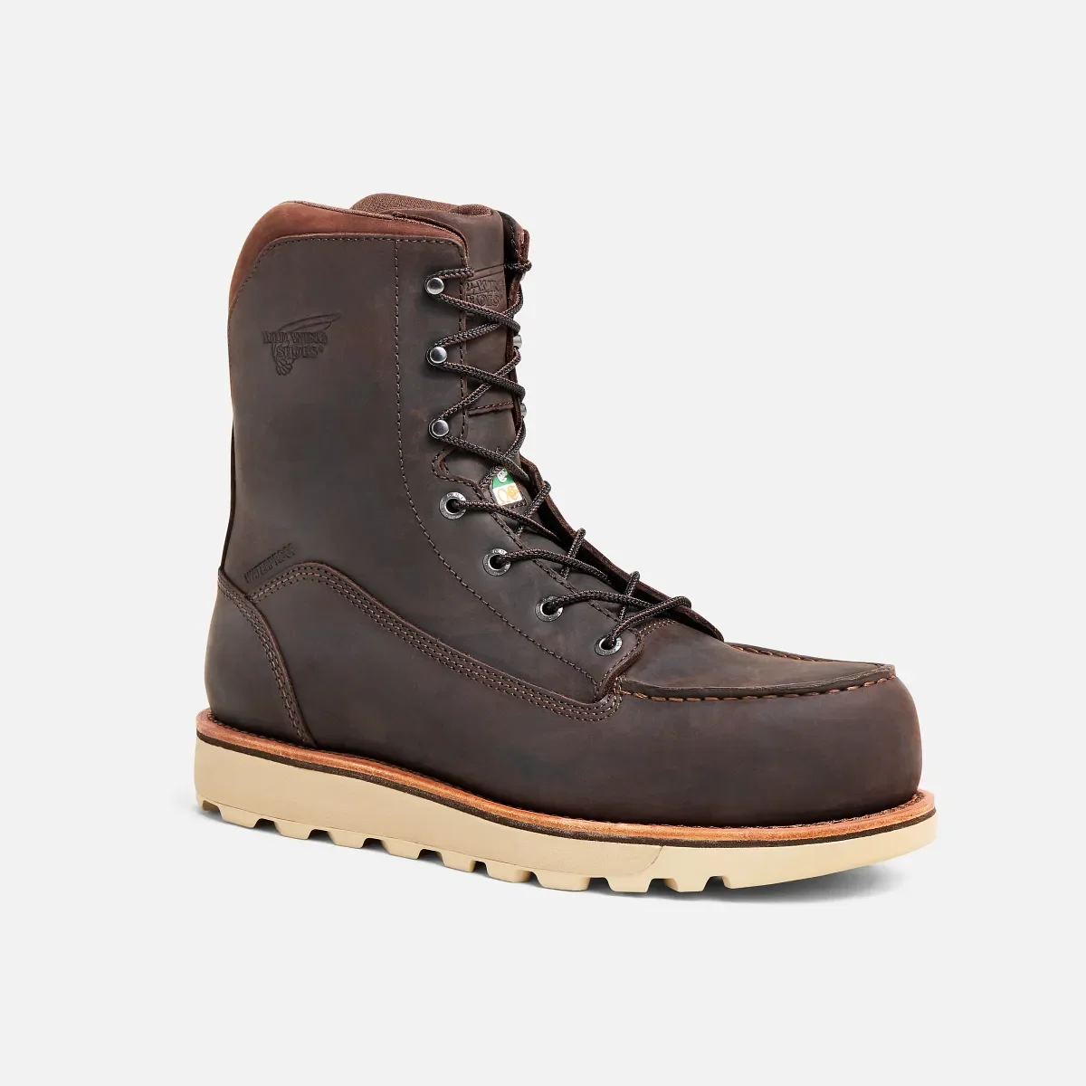 Traction Tred Lite Men's 8-inch Waterproof CSA Safety Toe Boot