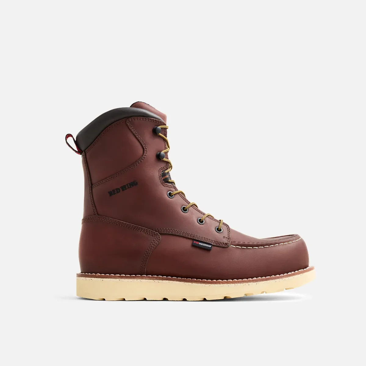 Traction Tred Men's 8-inch Waterproof Safety Toe Boot