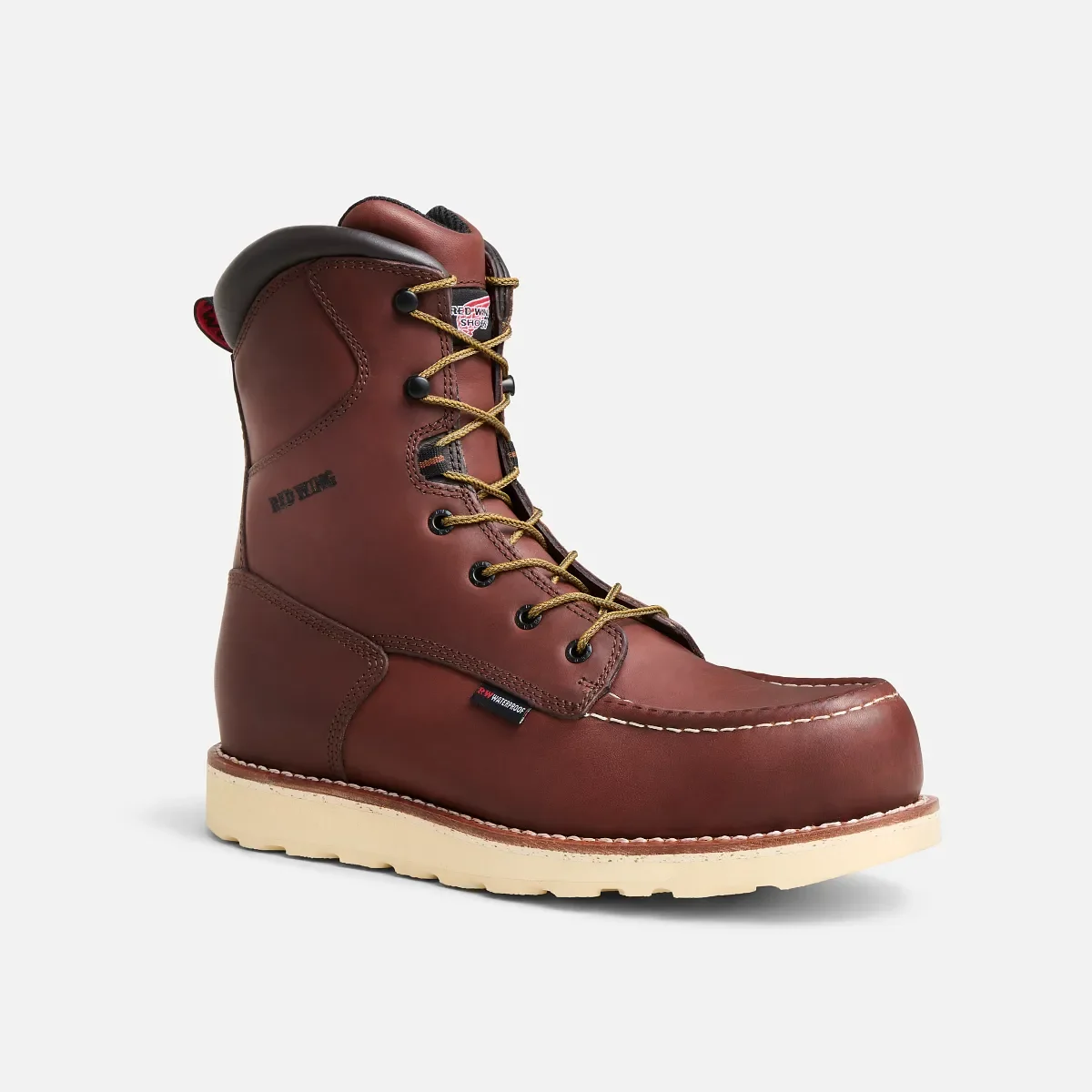 Traction Tred Men's 8-inch Waterproof Safety Toe Boot