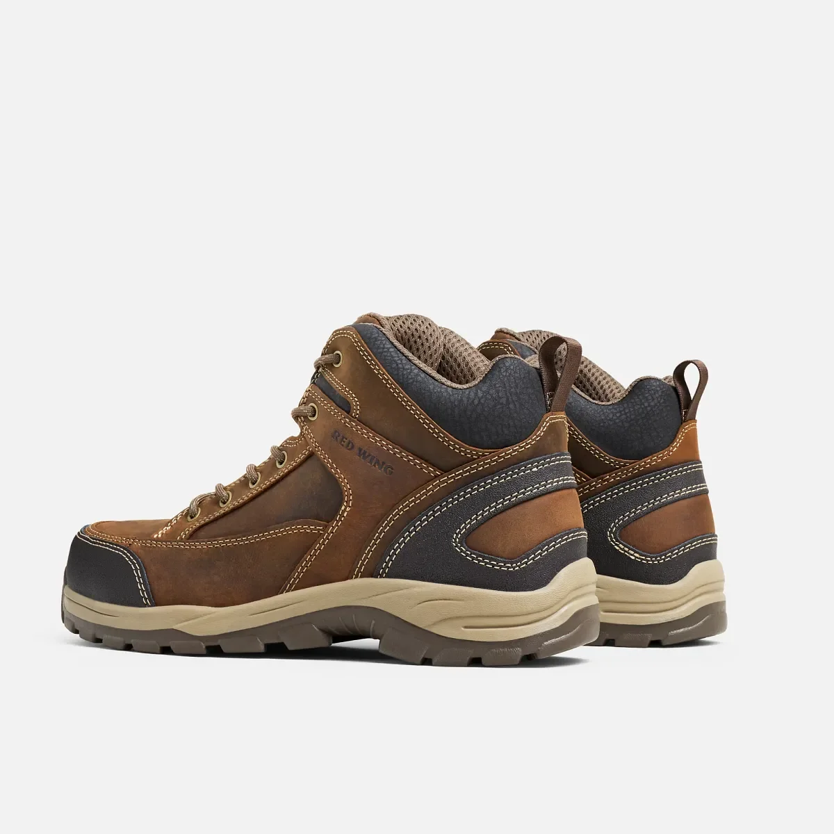 TruHiker Men's 5-inch Safety Toe Hiker Boot
