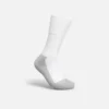 Ultimate Diabetic Light Weight Crew Unisex Coolmax® Blend Diabetic Crew Sock in White