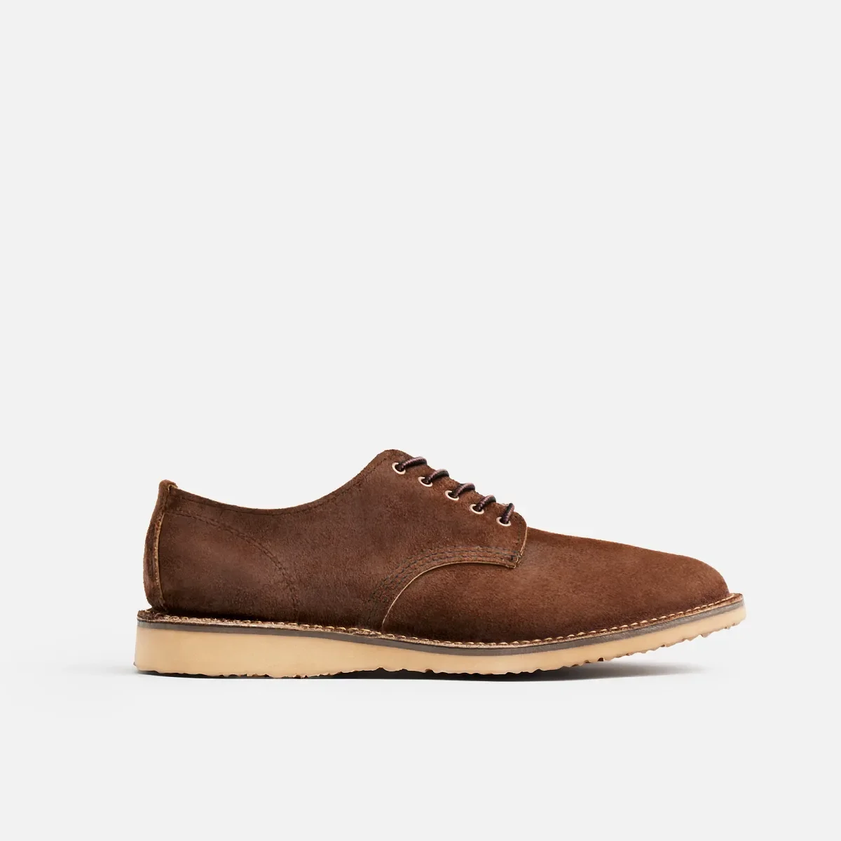 Weekender Oxford Men's Oxford in Chocolate Muleskinner Leather