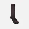 Western Boot Over-the-Calf Unisex Western Work Sock in Brown