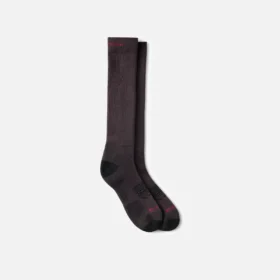 Western Boot Over-the-Calf Unisex Western Work Sock in Brown