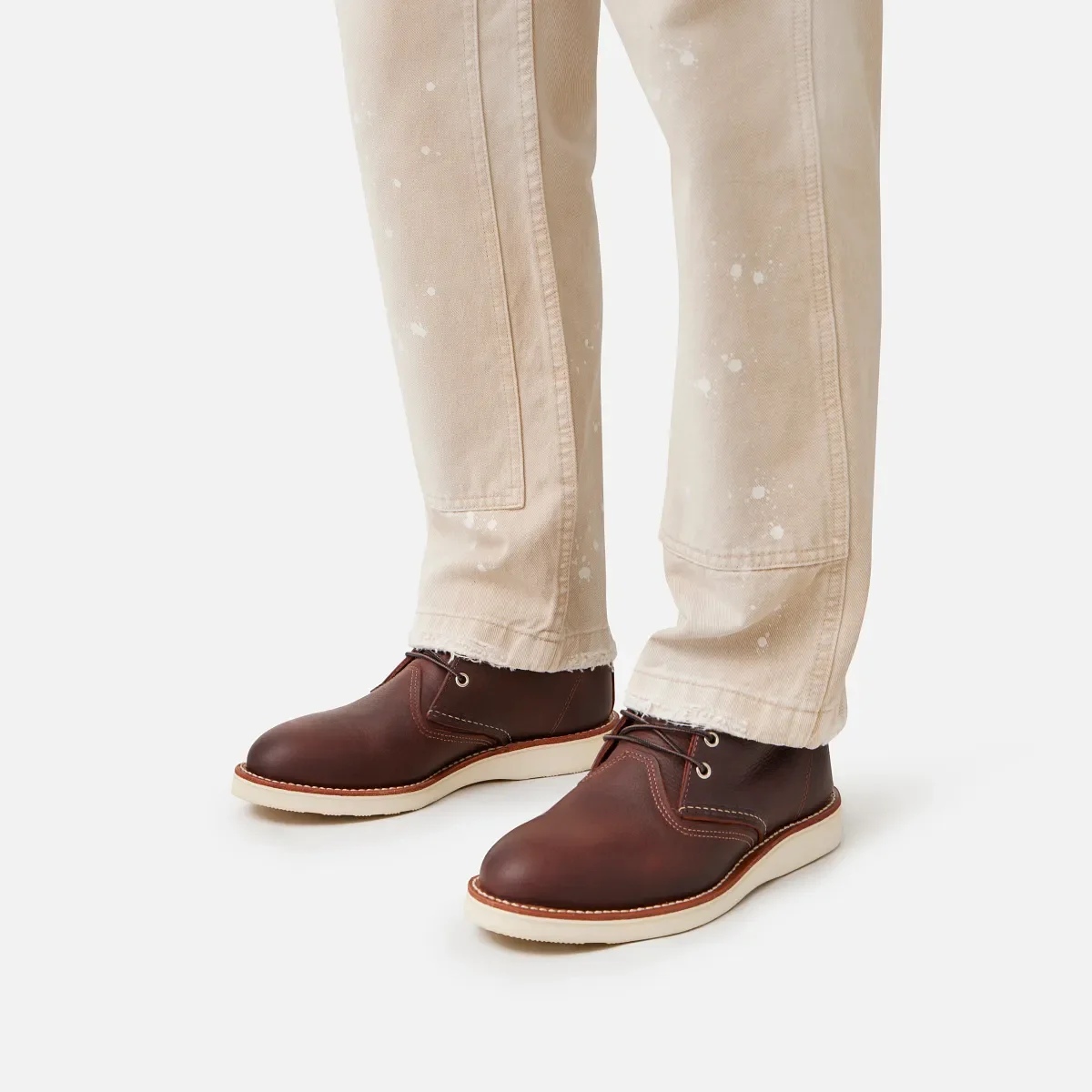 Work Chukka Men's Chukka in Briar Oil Slick Leather