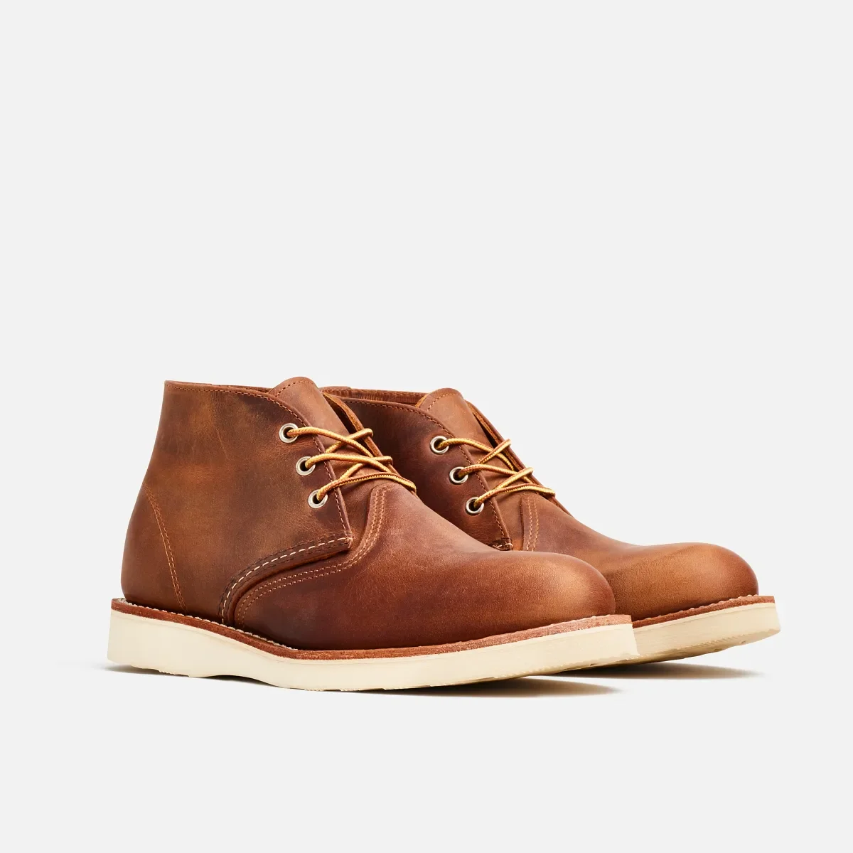 Work Chukka Men's Chukka in Copper Rough & Tough Leather