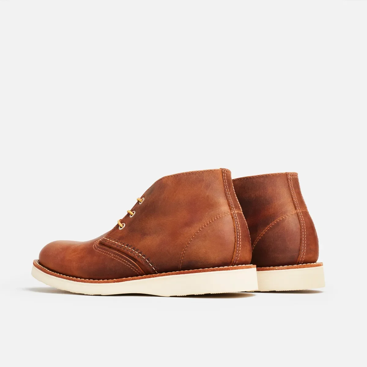 Work Chukka Men's Chukka in Copper Rough & Tough Leather